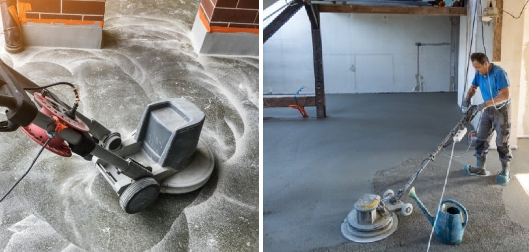 How to Sand Concrete Floors