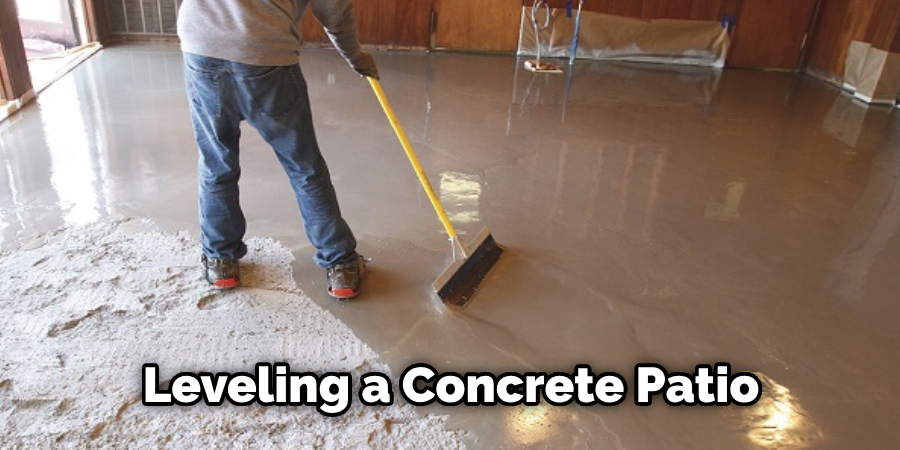 Leveling a Concrete Patio