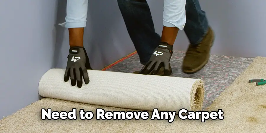 Need to Remove Any Carpet