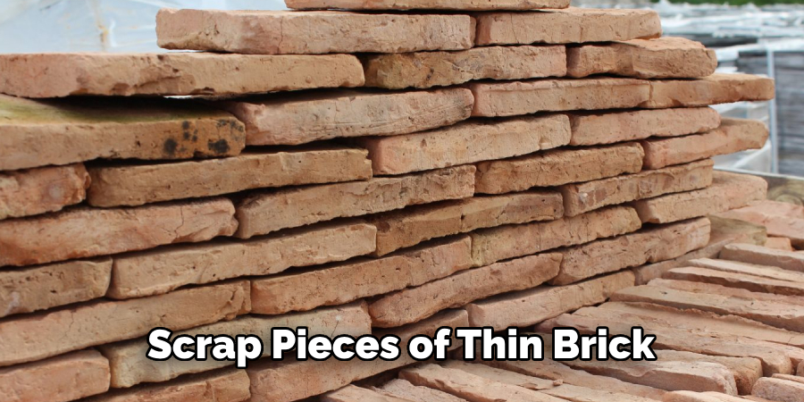 Scrap Pieces of Thin Brick