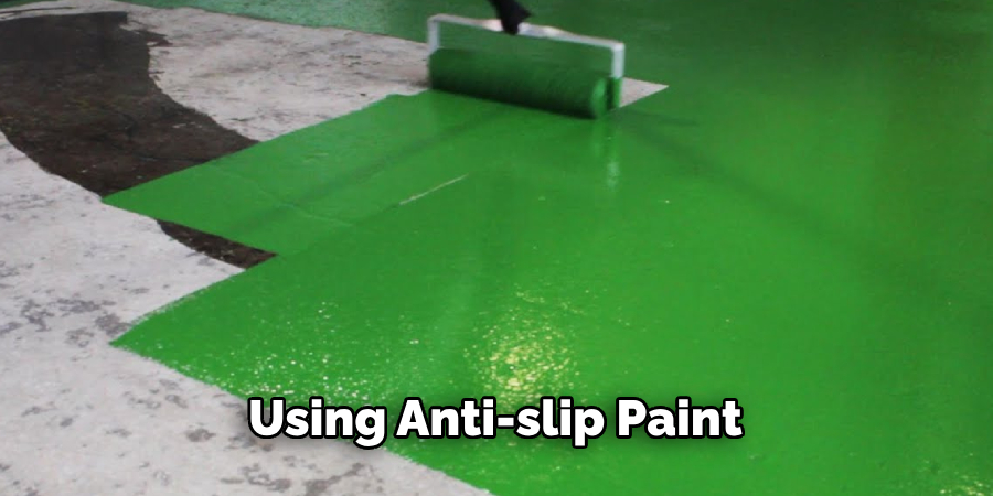 Using Anti-slip Paint
