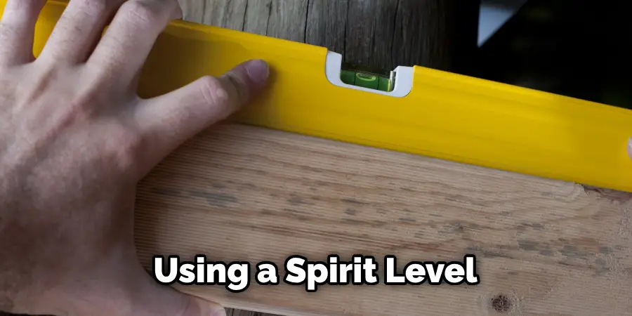 Using a Spirit Level