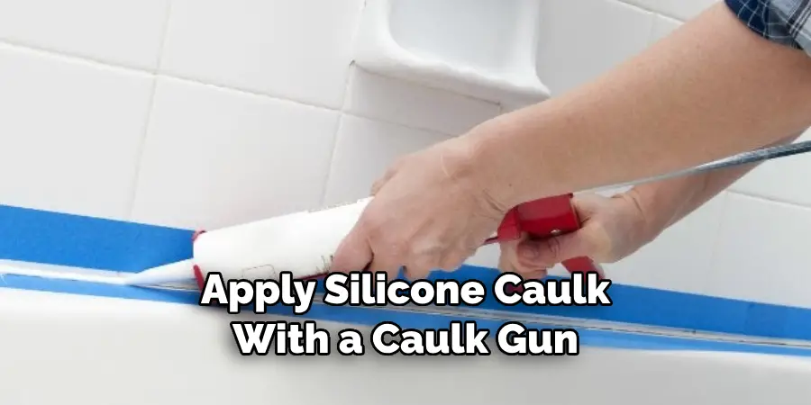 Apply Silicone Caulk With a Caulk Gun