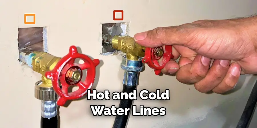 Hot and Cold Water Lines