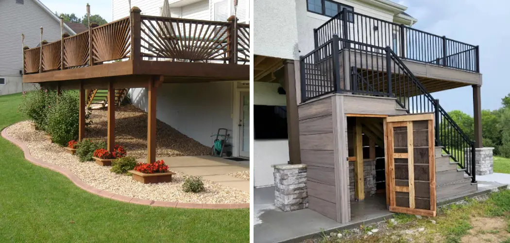 How to Install Gravel Under Deck