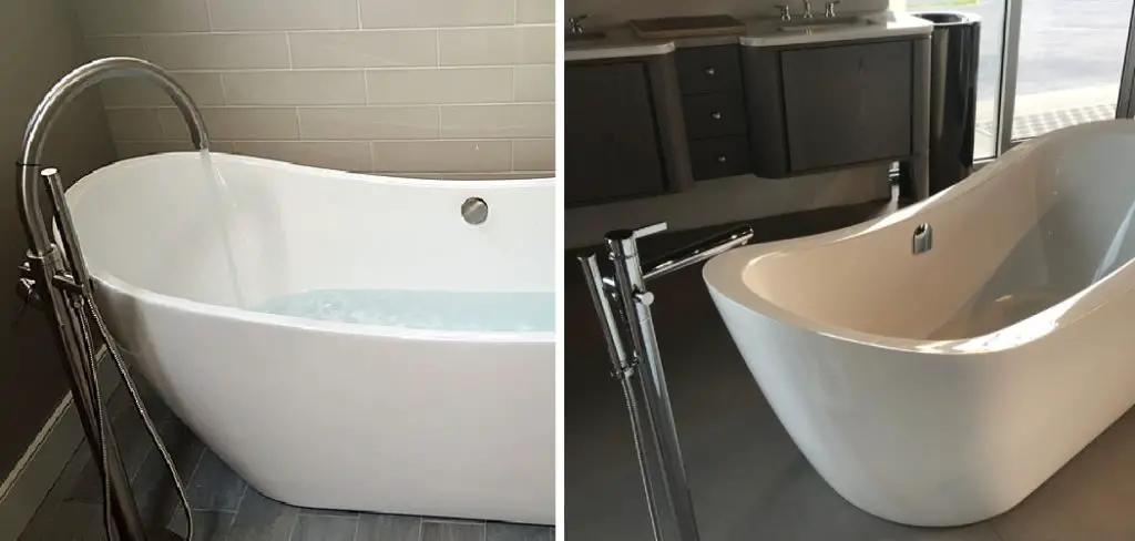 How to Install a Freestanding Tub on Concrete Slab