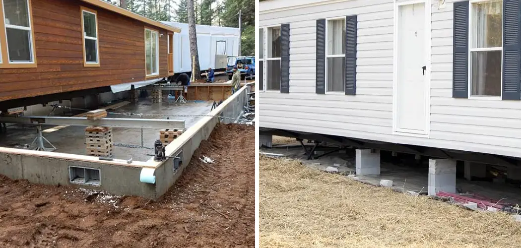 How to Put Mobile Home on Permanent Foundation