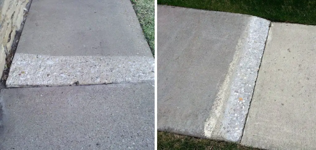 How to Shave Down Concrete