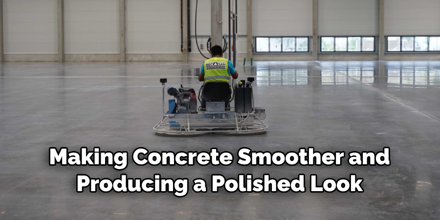 Making Concrete Smoother and Producing a Polished Look