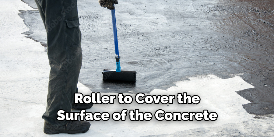 Roller to Cover the Surface of the Concrete