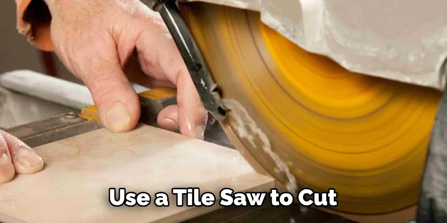 Use a Tile Saw to Cut