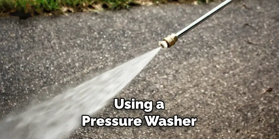 Using a Pressure Washer