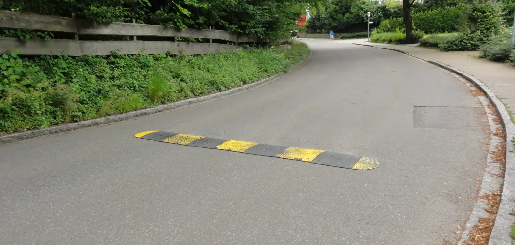 How to Install Speed Bumps in Asphalt