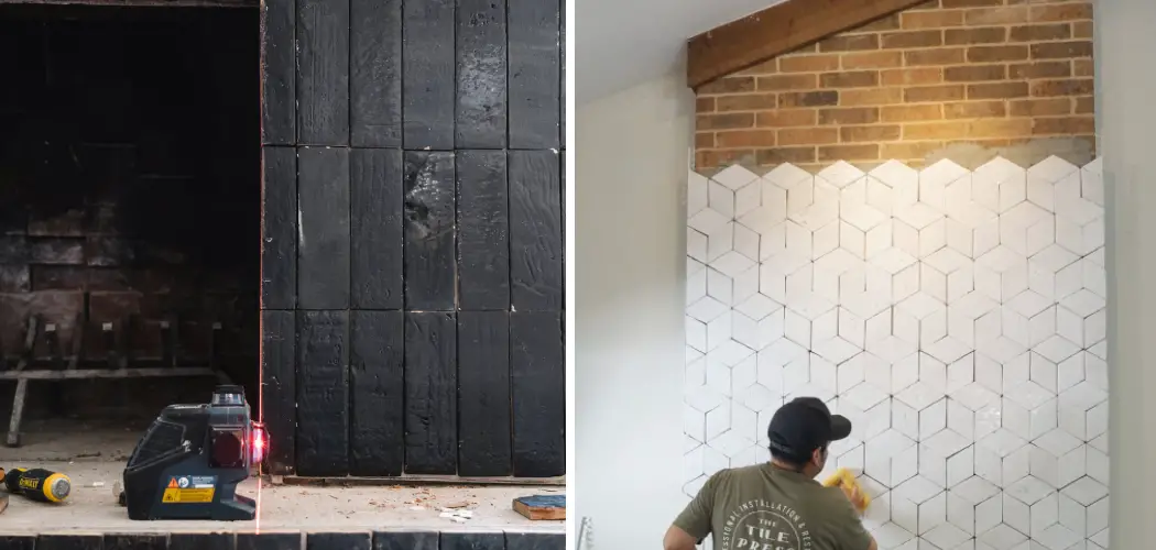 How to Tile Over Brick