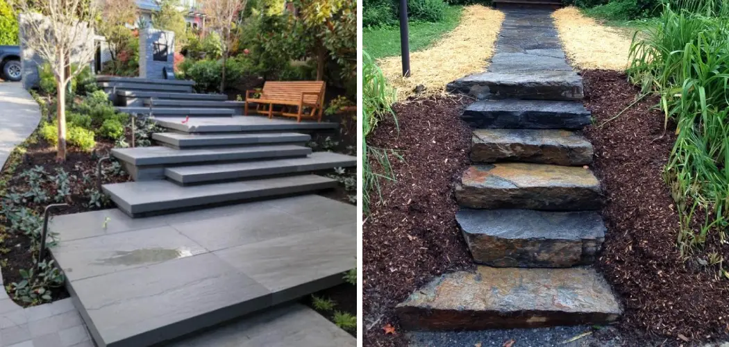 How to Install Stone Slab Steps