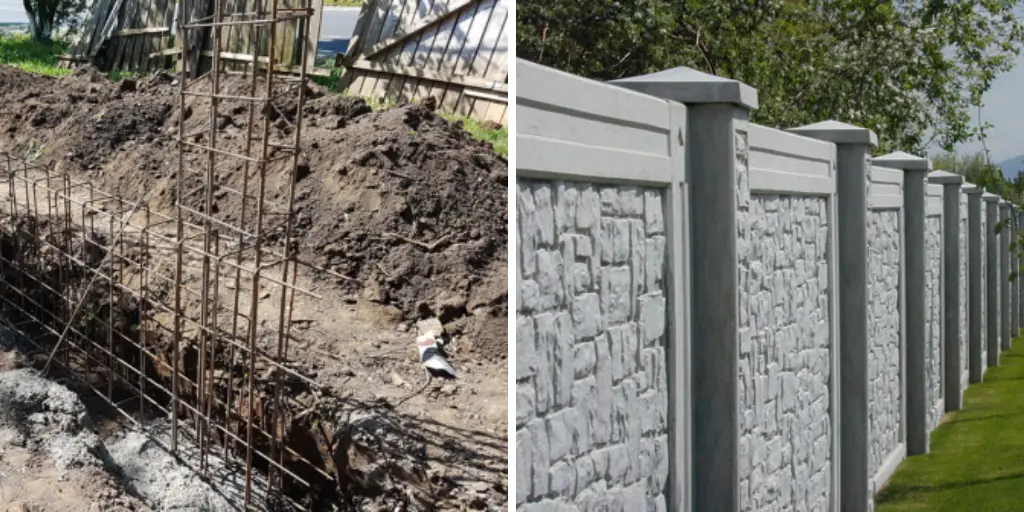 How to Build a Concrete Fence