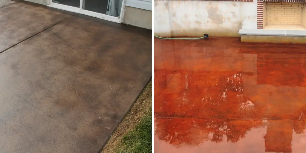 How to Stain Old Concrete