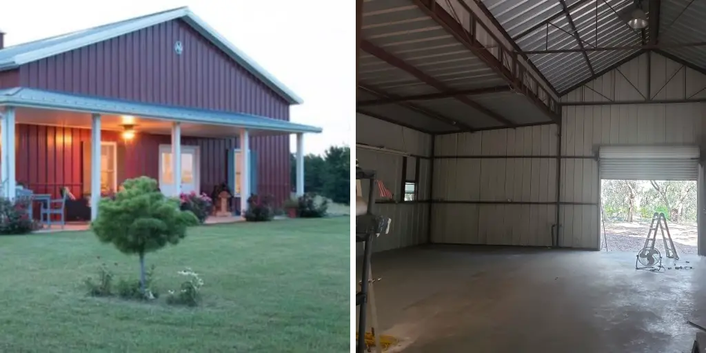 How to Turn a Metal Building Into a House