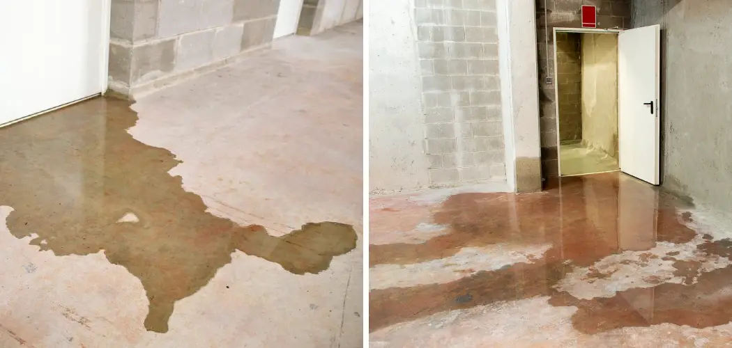 How to Dry Concrete Floor After Water Leak