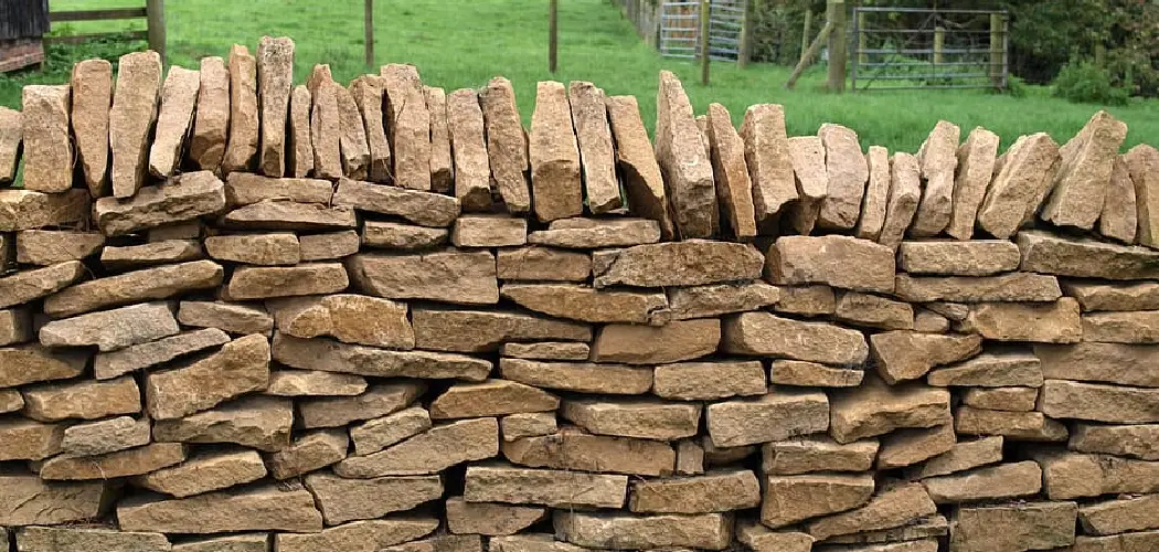 How to Dry Stack Stone Wall