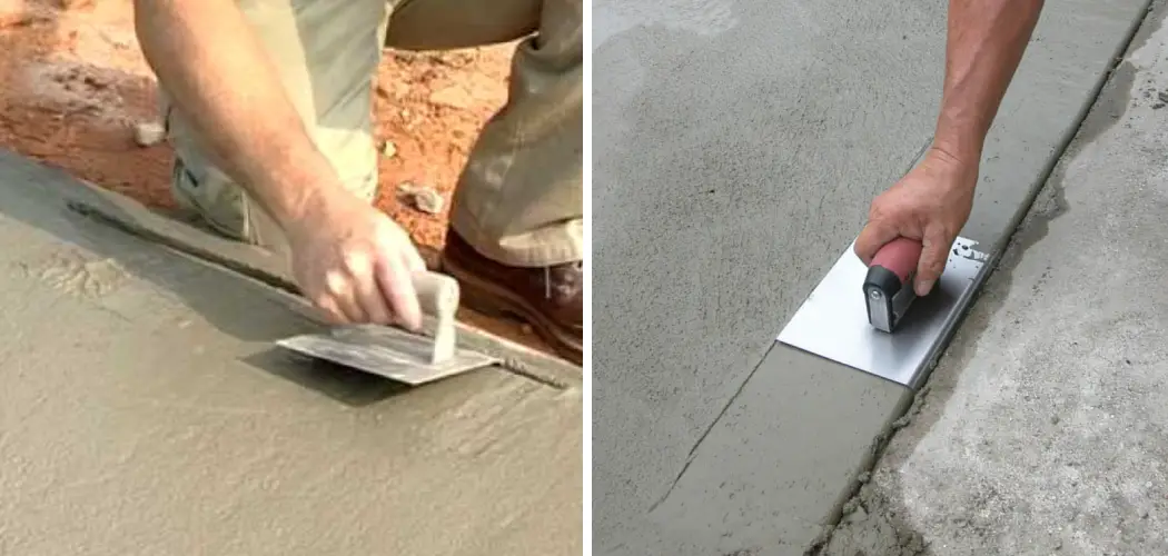 How to Edge Concrete