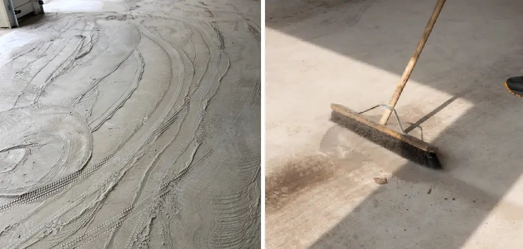 How to Fix Powdery Concrete Floor