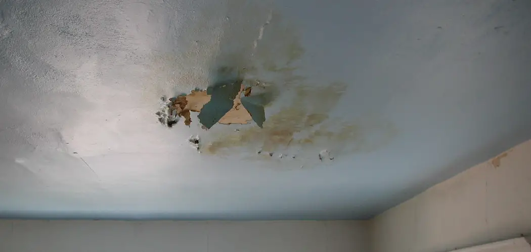 How to Fix a Wet Spot in Ceiling