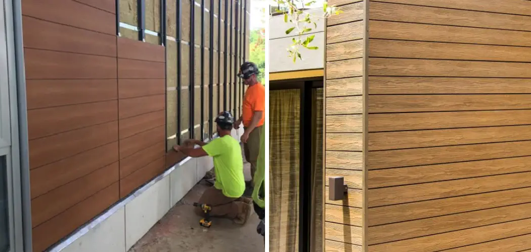 How to Install Cladding Boards