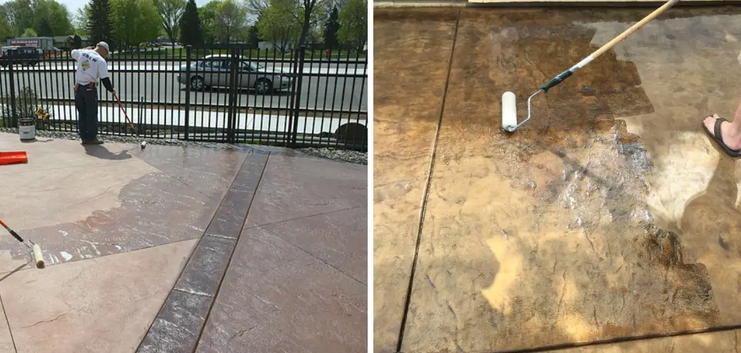 How to Seal Stained Concrete