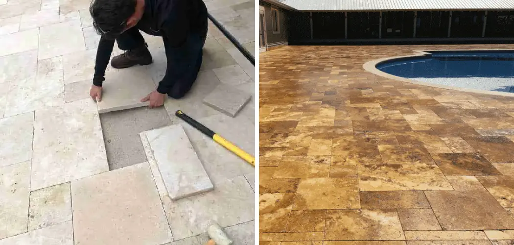 How to Seal Travertine Pavers