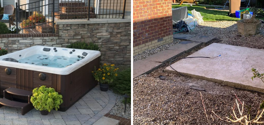 How to Build a Hot Tub Base With Pavers