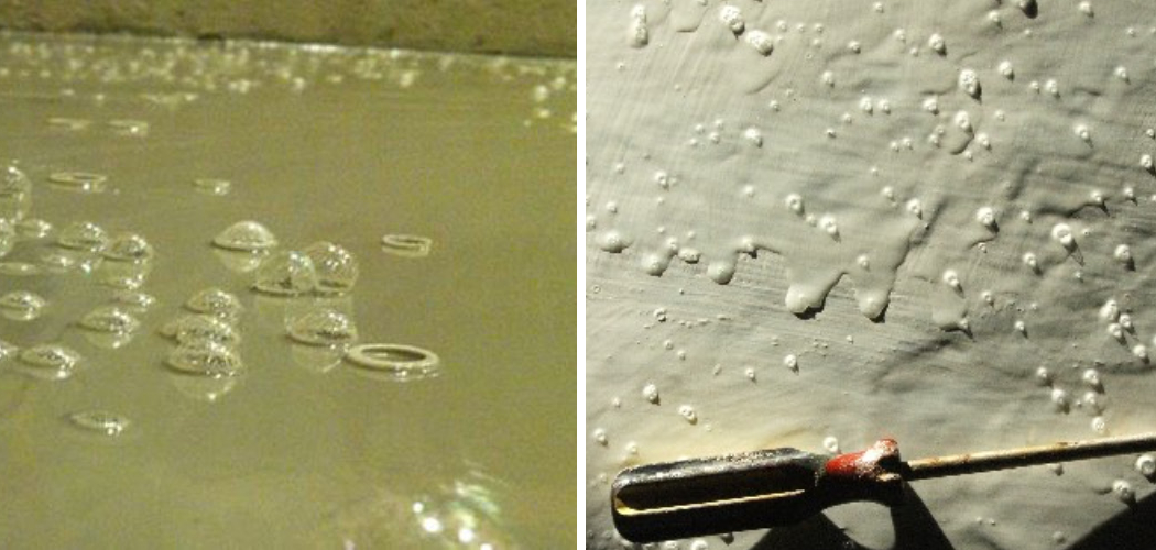 How to Fix Bubbles in Epoxy Floor