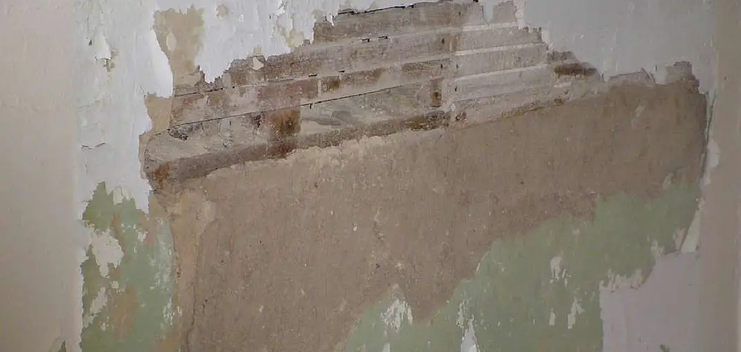 How to Fix Water Damaged Plaster Walls