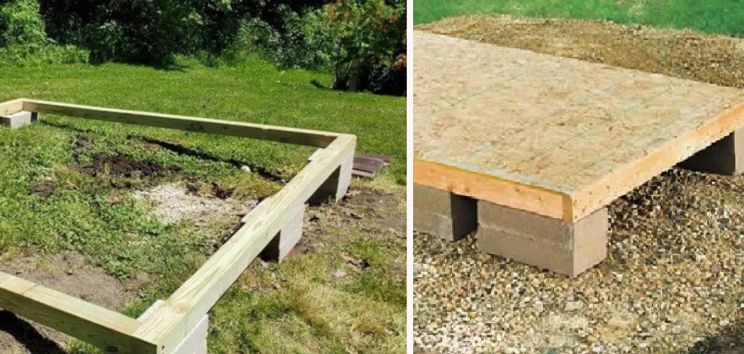 How to Level a Shed With Concrete Blocks