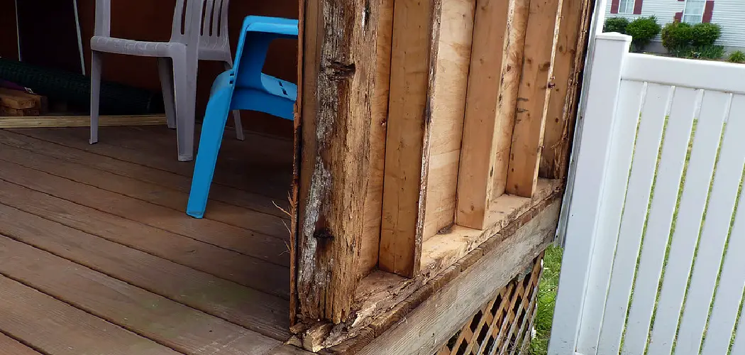 How to Replace a Deck Post