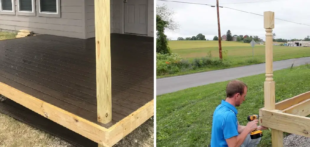 How to Square a Deck Posts